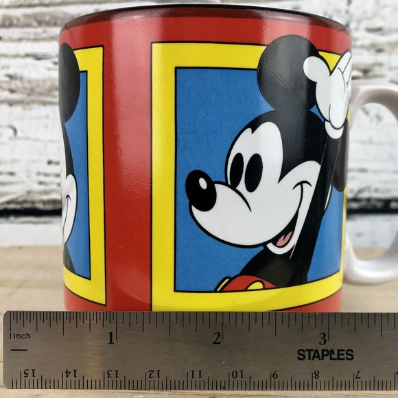 Disney Faces of Mickey‎ Mouse 14 Ounce Coffee Tea Mug Collectible - Picture 8 of 8